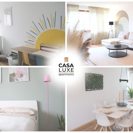 Casa Luxe - 120Qm - Zentral - Familienfreundlich - Parkplatz - 5Km Zum Legoland Lejlighed Günzburg Eksteriør billede
